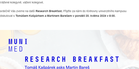 Grantoviny speciál - Research Breakfast - Martin Bareš