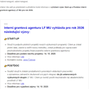 Grantoviny speciál: Výzvy InGA Start-up a Postdoc vyhlášeny