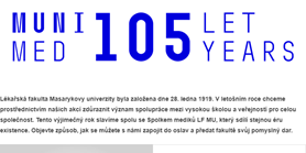 Připojte se k oslavám 105. výročí naší fakulty